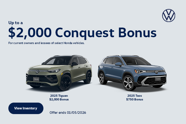 Tiguan/Taos Conquest 2025