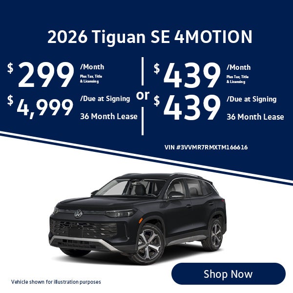 2026 Volkswagen Tiguan SE